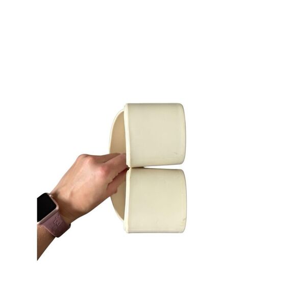 Coach Scarlett Rubber Sandals size 9 Chalk Off White Ivory - Picture 8 of 11